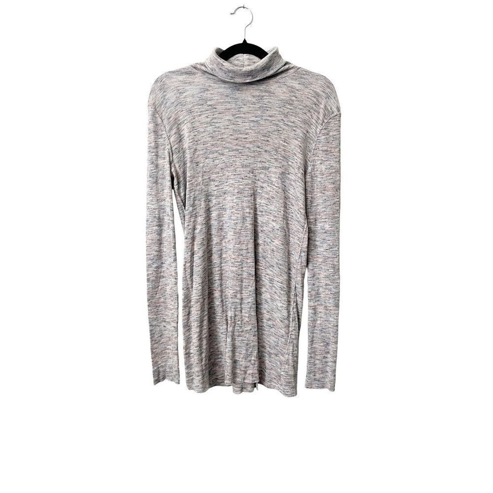 Free People We The Free Long Sleeve Turtleneck Tunic Top Medium